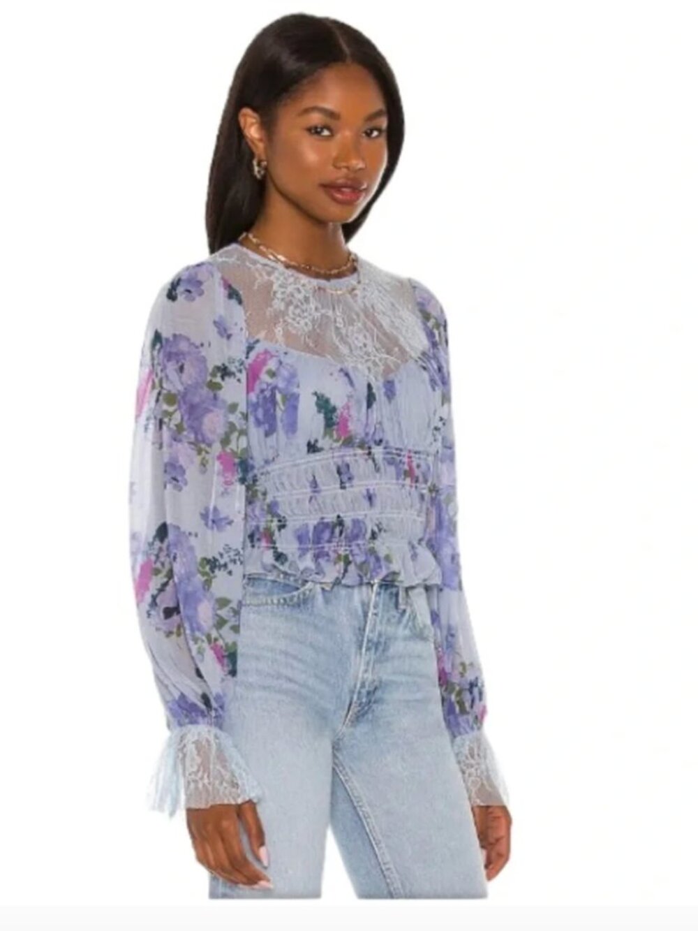 Free People Daphne Blouse MSRP $128